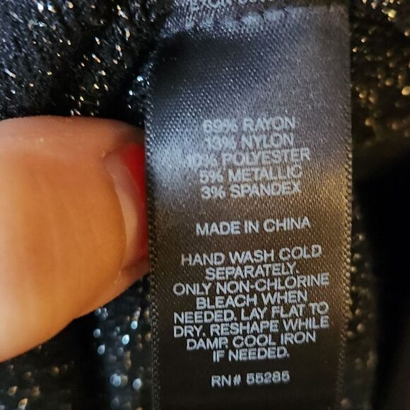 Express Tight Print sparkle dress - Picture 7 of 7